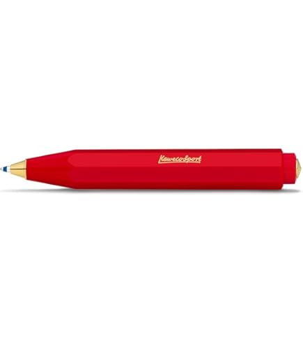 Kaweco Lapiseira CLASSIC SPORT vermelha 0,7 mm HB I exclusiva em