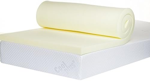 Bodymould Memory Foam Mattress Topper, 2 Inch, UK Single