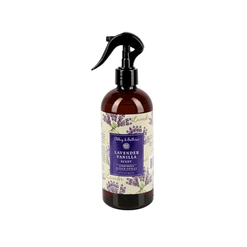 Abbey & Sullivan Odor Eliminating and Refreshing Linen and Room Spray, Lavender Vanilla, 16 oz.