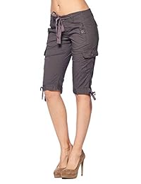 Bermudas con cordón para dama