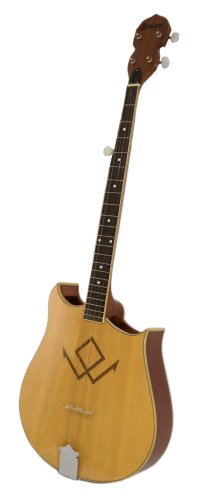 Hybrid BANJO 5-String Spruce Sepele Front Soundhole Rare Unique CUSTOM