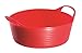 TUBTRUGS X-Small Shallow Tub, 5 L, Red