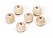 Dealglad 200Pcs 16mm Wooden Beads for Crafts, Natural Unfinished Wood Spacer Beads Round Ball Wooden Loose Beads for DIY Jewelry Making