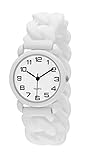 Moulin Women's Easy-Read Jelly Silicone White Stretch Watch #13591.74941