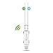 WAVLINK High Power Outdoor Weatherproof CPE/WiFi Extender/Access Point/Router/WISP 2.4GHz 150Mbps + 5GHz 433Mbps Dual-Polarized 1000mW 28dBm Omnidirectional Antenna, Passive POE Model 570HA1