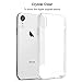 Unov Case Compatible with iPhone XR Case Clear with Design Slim Protective Soft TPU Bumper Embossed Pattern 6.1 Inch (White Universe)