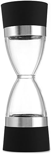 Hourglass shape Dual salt pepper Mill Spice Grinder