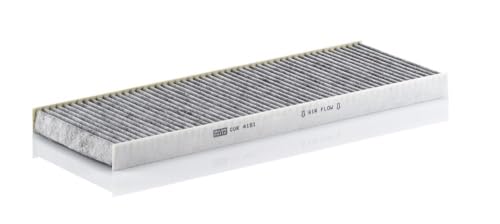 MANN-FILTER CUK 4151 Cabin Air Filter - Pollen Filter with Activated Carbon - for Cars + Transporters