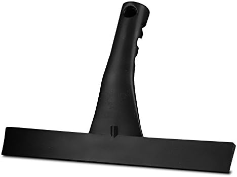Heavy Duty Counter Squeegee with Wear Resistant Rubber Blade | Ergonomic Gripped Handle | Streak Free Glass Cleaning Tool for Shower Screen Door/ Bathrooms/ Car Windshield/ Kitchen Countertops (1)