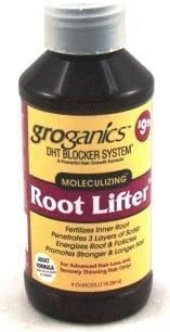 Groganic DHT Root Lifter 4 oz. (3-Pack) with Free Nail File