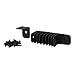 Ozco 51717 Ironwood 2-inch Rafter Clips, Black Galvanized Steel, Hardware Included (10 per Pack)