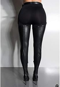 over the knee boots with belt attached