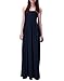 HDE Women's Strapless Maxi Dress Plus Size Tube Top Long Skirt Sundress Cover Up (Navy, 2X)