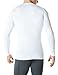 TSLA Men's Thermal Wintergear Compression Baselayer Long Sleeve Top, Thermal Athletic(yud34) - White, Medium