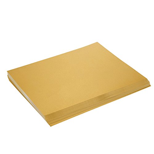 Shimmer Paper 96 Pack GOLD Metallic Cardstock Double Sided Laser