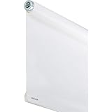 Levolor White Heavy Weight Room Darkening Roller Shade 30-39 Inches 37