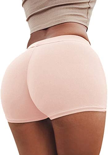 Kollmert Hot Pants, Women Butt Lifting Sport Gym Workout Waistband Skinny Yoga Shorts