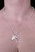 Art Attack Partners In Crime Necklace, Handcuff Hand Cuff BFF Matching Best Friend Broken Heart Charms (Silver)