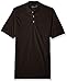 UltraClubs Men's Classic Pique Polo, Black, 6X