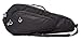 Gigavibe Premium Tennis Bag, 3 Racquet Holder (Black/Gray)