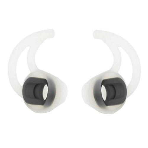 Bose Replacement Noise Isolation Silicone Earbuds/Earplug Tips for Bose in-Ear Wired Earphones Fit Bose QC20 QuietControl 20 QC30 SIE2 IE3 Soundsport Wireless Earphones (Large-Sized Pair)