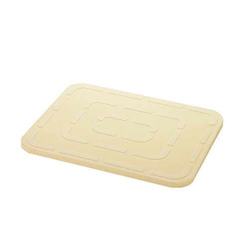 KIBOW 12"X 15" Rectangular Cordierite Ceramic Pizza Grilling Stone for Ovens & Grills