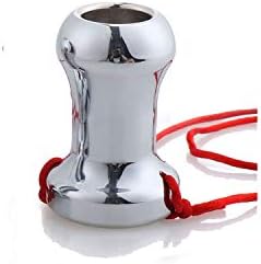 Aluminum Alloy Metal Hollow Tunnel P-Lug Enema l Clean Head Privacy P-Lug Stimulate,A Style-S