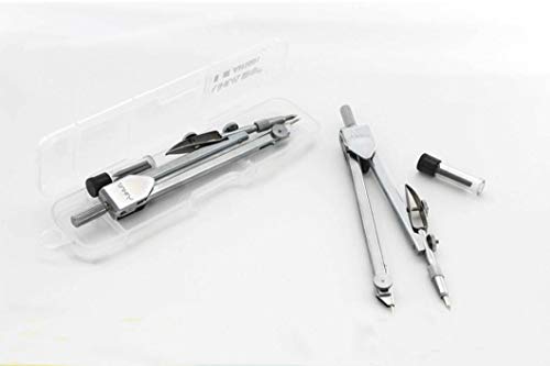 image for Lovewe_School Supplies Stainless Steel Drawing Compass,Lovewe Compass 