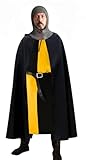 SUNLEXA Handmade Medieval Knight Tunic Halloween