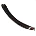 Parcelona French Sleek Tortoise Shell Brown 5.5 Inch Celluloid Shell Ponytail Holder Banana Hair Clip