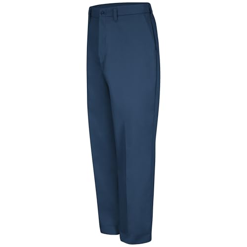 Red Kap Men's Red-E-Prest Work Pant - Wrinkle Free Workwear for Mechanics, Brea…