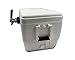 Coldbreak Brewing Equipment Jockey Box, 2 Taps, Rear Inputs, 48 Quart Marine Cooler, 50' Coils, Stainless Steel Shanks, Includes Stainless Faucets, Kegmate, White (2TMPT)