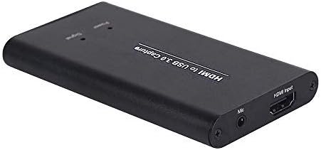 KuWFi Capture Card for Streaming Recording USB3.0 HDMI Game Video Capture Card Convert,1080P 60FPS/2K 30FPS Video Game Capture for Streaming Works for PS5/PS4/Switch/Camera/PC/OBS/DSLR//Xbox