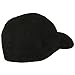 e4Hats.com Extra Size Fitted Cotton Blend Cap - Black 7-3-4