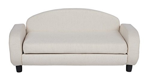 Paws & Purrs Pet Upholstered Sofa Bed, Oatmeal - Thumbnail 2