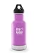 Klean Kanteen Classic Stainless Steel Double Wall Insulated Water Bottle with Loop Cap, 12-Ounce, Meadow Flower
