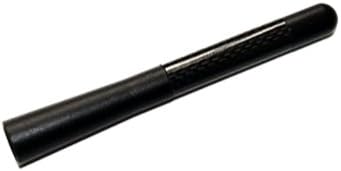 Aluminum Chrome 4.5" Short Carbon Fiber Vehicle Car Radio Antenna Universal Replacement