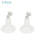 Arlo Pro Camera Wall Mount - 2 Pack Adjustable Indoor and Outdoor Mount for Arlo Cam and Arlo Pro, Arlo Pro 2, Arlo Go, Arlo Security Light or Wyze Cam Pan Wall Mount or Other Compatible Models