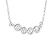 SENFAI DNA Chemical Formulas Symbol Charm Pendant Necklace 18