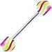 Body Candy Purple Paradise Hypnotic Acrylic Ball Barbell Tongue Ring