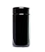 ultravioLeaf 100 ml (3.3 fl oz) Premium Tall Black Ultraviolet Refillable Glass Screw Top Smell Proof Jar for Herbs, Spices, Medicines Discreet Storage Container