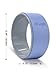 ATIVAFIT 13″Yoga Wheel Exercise Wheel Prop for Release Chest and Shoulders Back Wheel Durable Dharma Yoga Wheel for Stretching and Improving Yoga Poses Yoga Roller Wheel 13 x 5 inch Blue & Greythumb 1