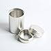 Tea Tins Canister set with Airtight Lids Home Kitchen Canisters for Tea Coffee Sugar Storage Loose Leaf Tea Tin Containers storage(Silver Tea Canisters- 4PC)