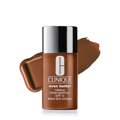Clinique Even Better Makeup Medium Coverage Foundation Broad Spectrum SPF 15 | Evens Skin Tone + Reduces The Look Of Dark Spots, 1.01442 fl oz