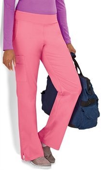 Allure by White Cross Women's Yoga Elastic Waistband Scrub Pant Xx-Large Tangelo - Thumbnail 2