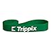 Trippix Loop Stretch Pull Up Assist Band Home Gym Workout for Fintness Injury Recovery Physio Therapy 41x1.7x0.18 50-125 lb Green for a Single Unit