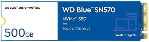 Western Digital WD SN570 NVMe SSD 500 GB, Blue price in Saudi