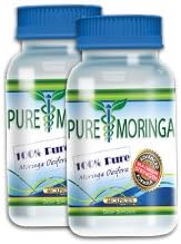 Pure Moringa: #1 Moringa Oleifera Extract (2 bottles)
