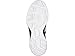 ASICS Kid's Upcourt 3 Grade School Volleyball Shoes, 3.5, White/Black