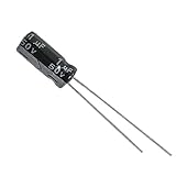 uxcell 100 Pcs 1uF 50V 5 x 11mm Radial Aluminum Electrolytic Capacitors